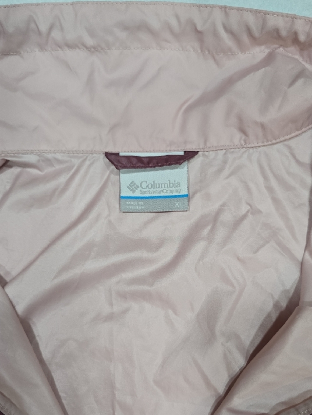 Columbia Pink and Mauve Two-Tone Bomber‎ Jacket - Picture 4 of 8